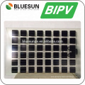 Bluesun hign Effizienz 200w 250W Dünnschicht-Solarglas mit transparentem Glas